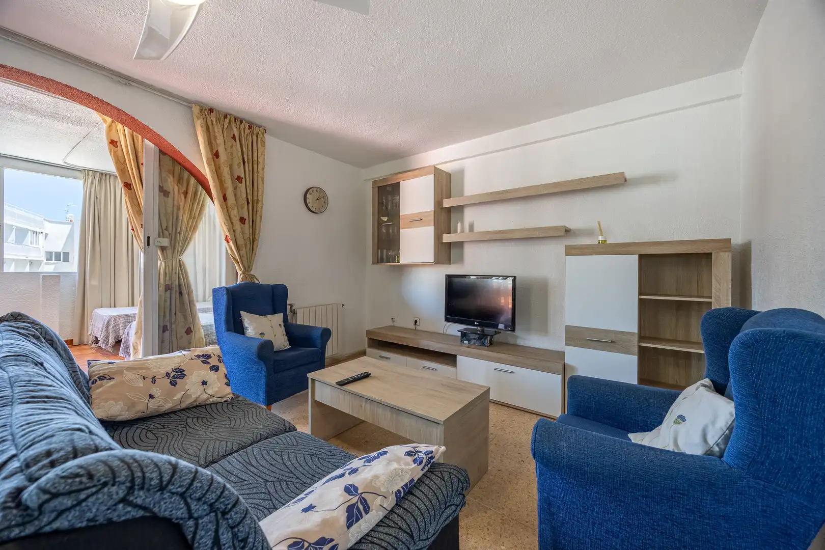 Sala de estar de Ático en venta en Benidorm con Amueblado