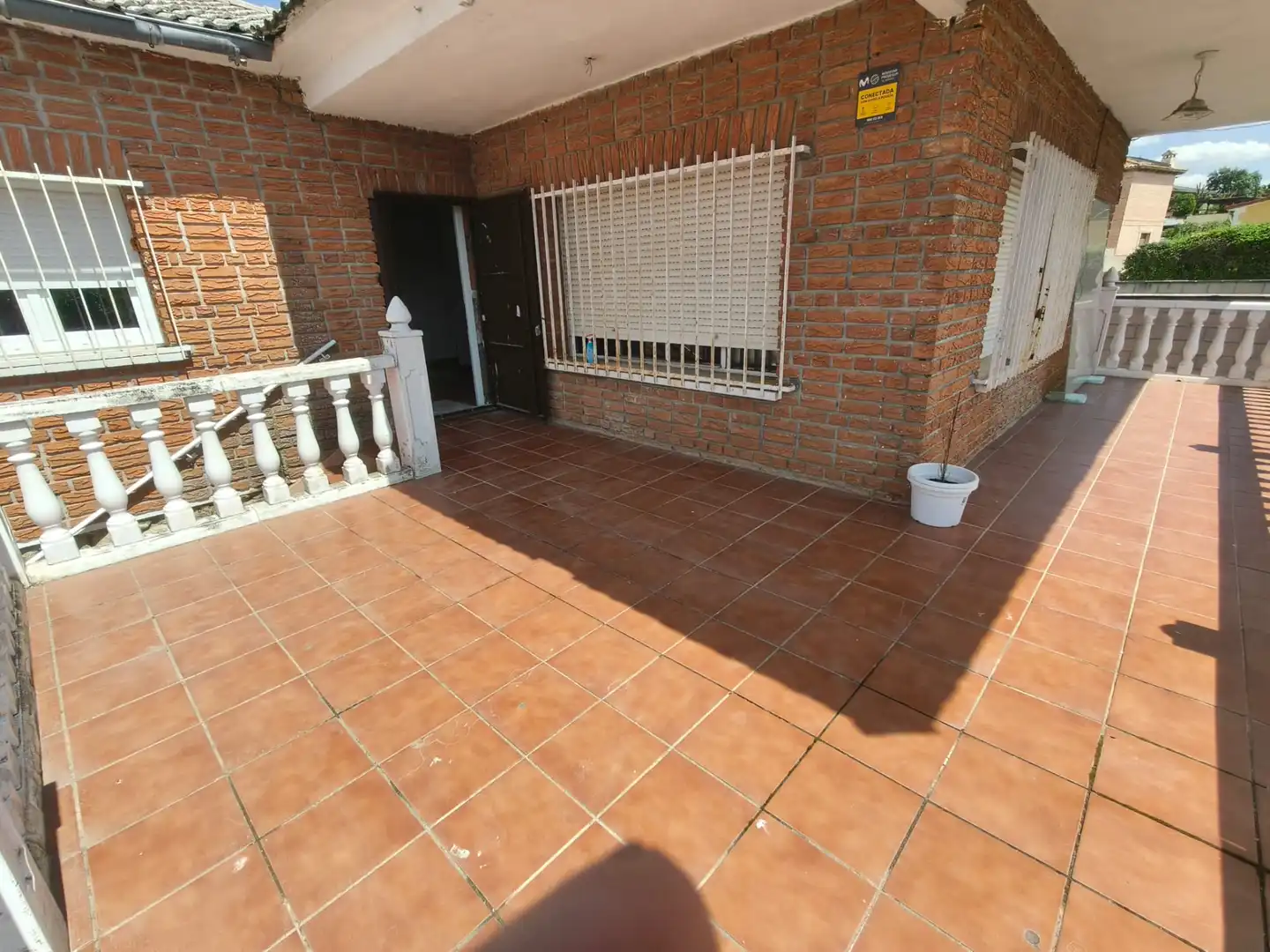 Exterior view of Houses for sale in Casarrubios del Monte  with Heating, Private garden and Terrace