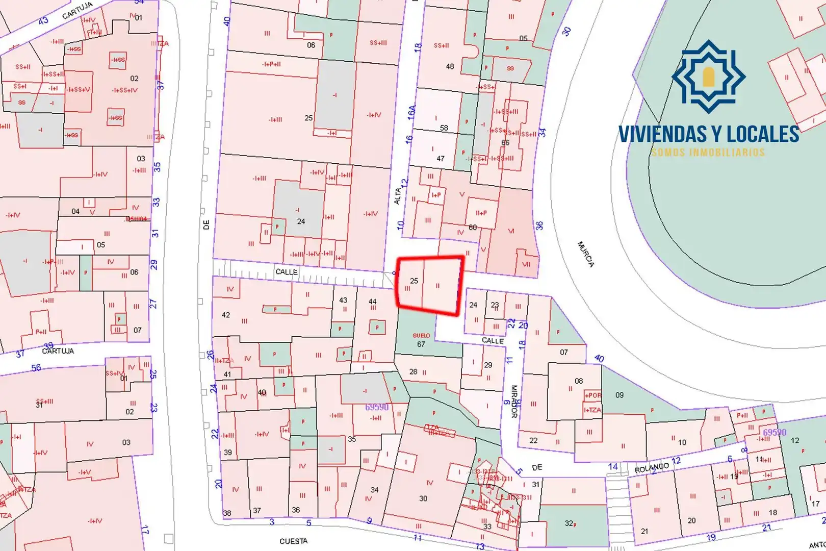 Residential land for sale in Calle Calle Alta de Cartuja 8, imagen 7