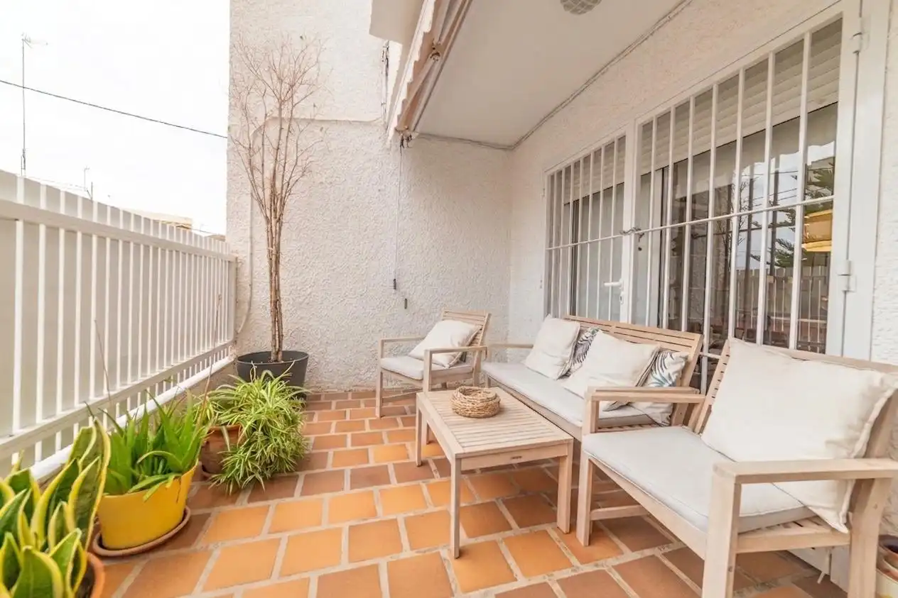 Terraza de Casa adosada en venta en San Pedro del Pinatar con Aire acondicionado, Terraza y Trastero