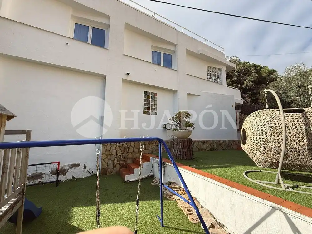 Vista exterior de Casa o chalet en venta en Alella con Aire acondicionado, Calefacción y Jardín privado