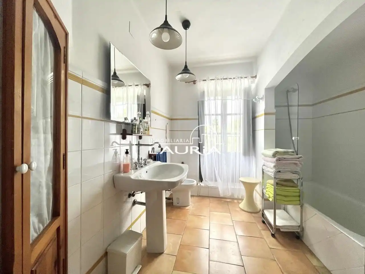 Baño de Casa o chalet en venta en San Antonio de Benagéber con Aire acondicionado, Calefacción y Jardín privado