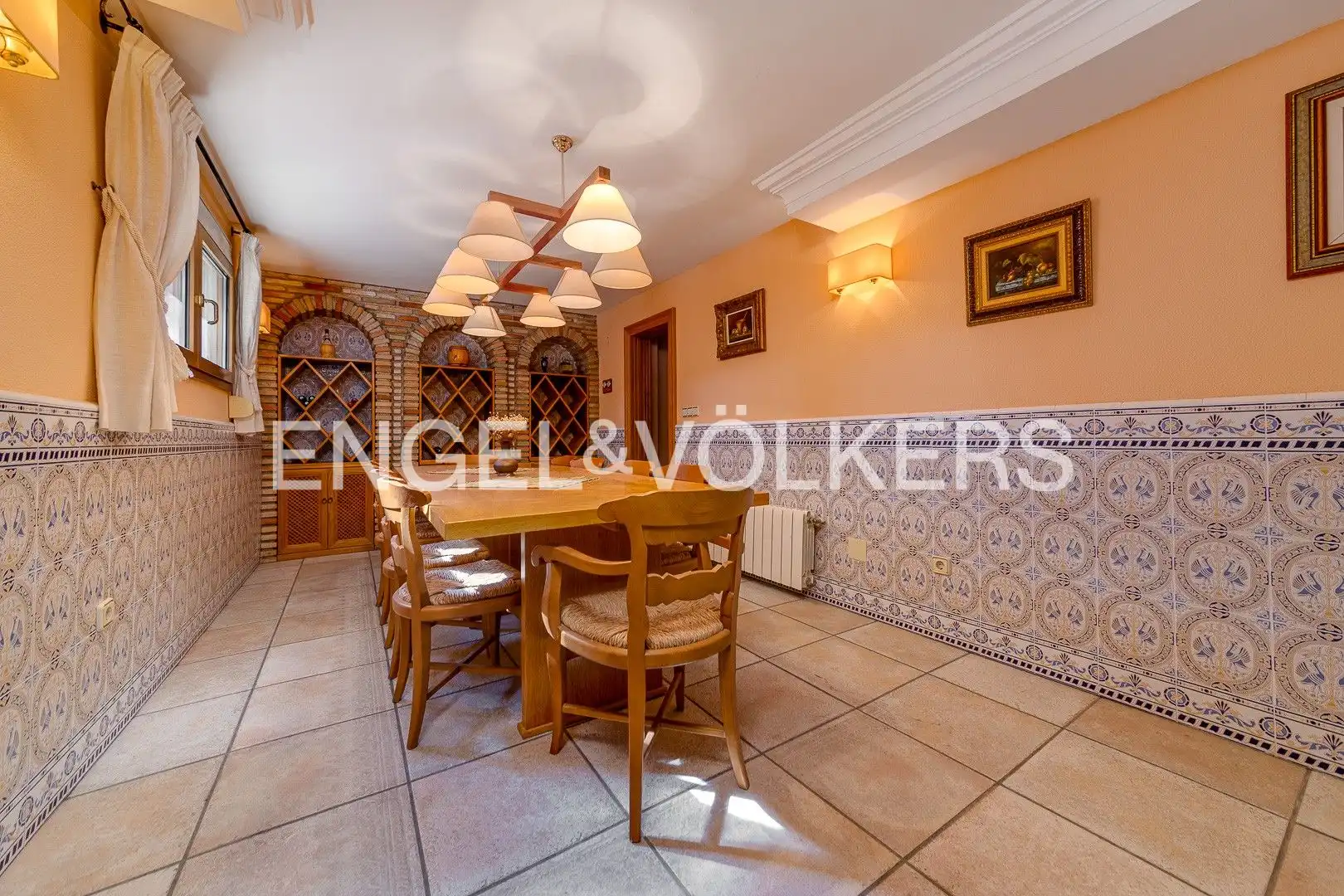 Comedor de Finca rústica en venta en Rojales con Aire acondicionado, Calefacción y Jardín privado