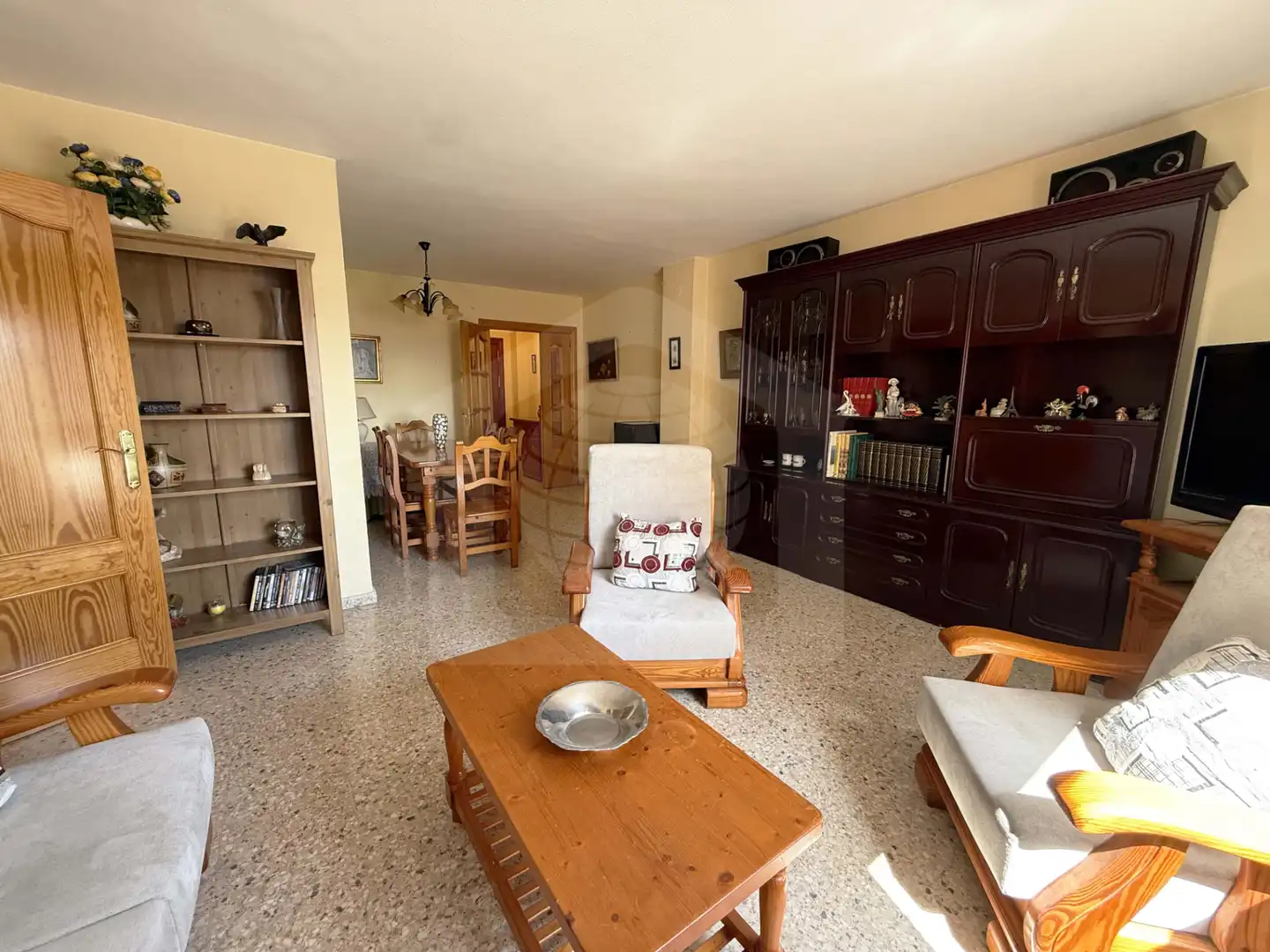 Wohnzimmer von Wohnung zum Verkauf in Málaga mit Terrasse, Möbliert und Ofen