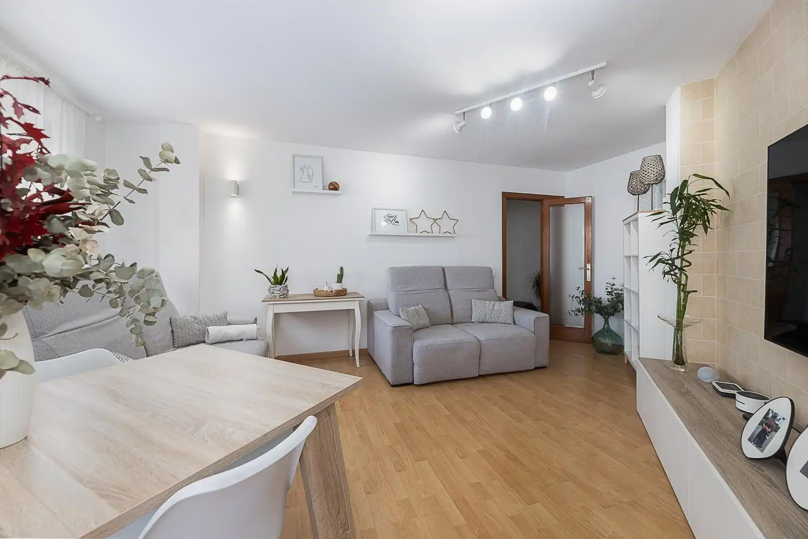 Sala d'estar de Pis en venda en  Palma de Mallorca amb Aire condicionat, Calefacció i Parquet