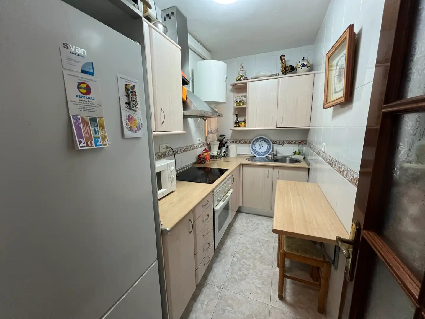 Cuina de Pis en venda en Vélez-Málaga amb Aire condicionat, Terrassa i Moblat