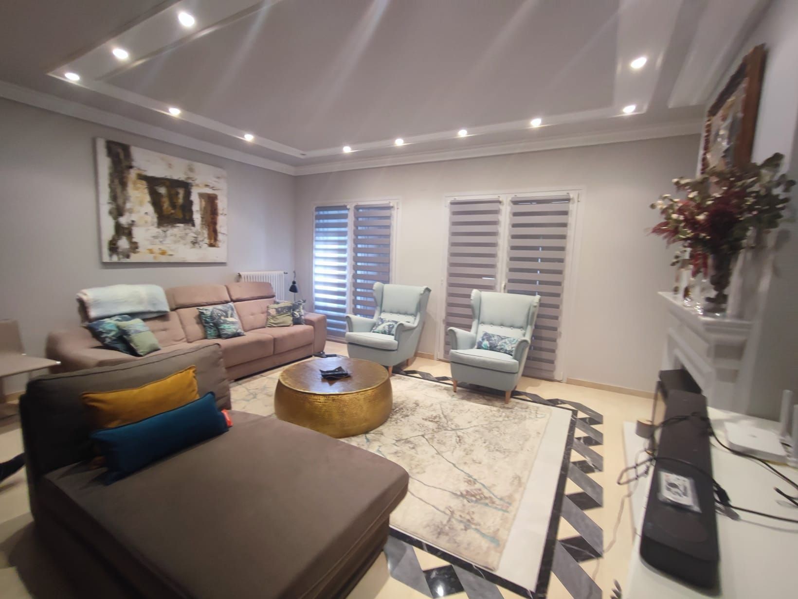 Living room of House or chalet for sale in Sueca  with Air Conditioner, Heating and Terrace