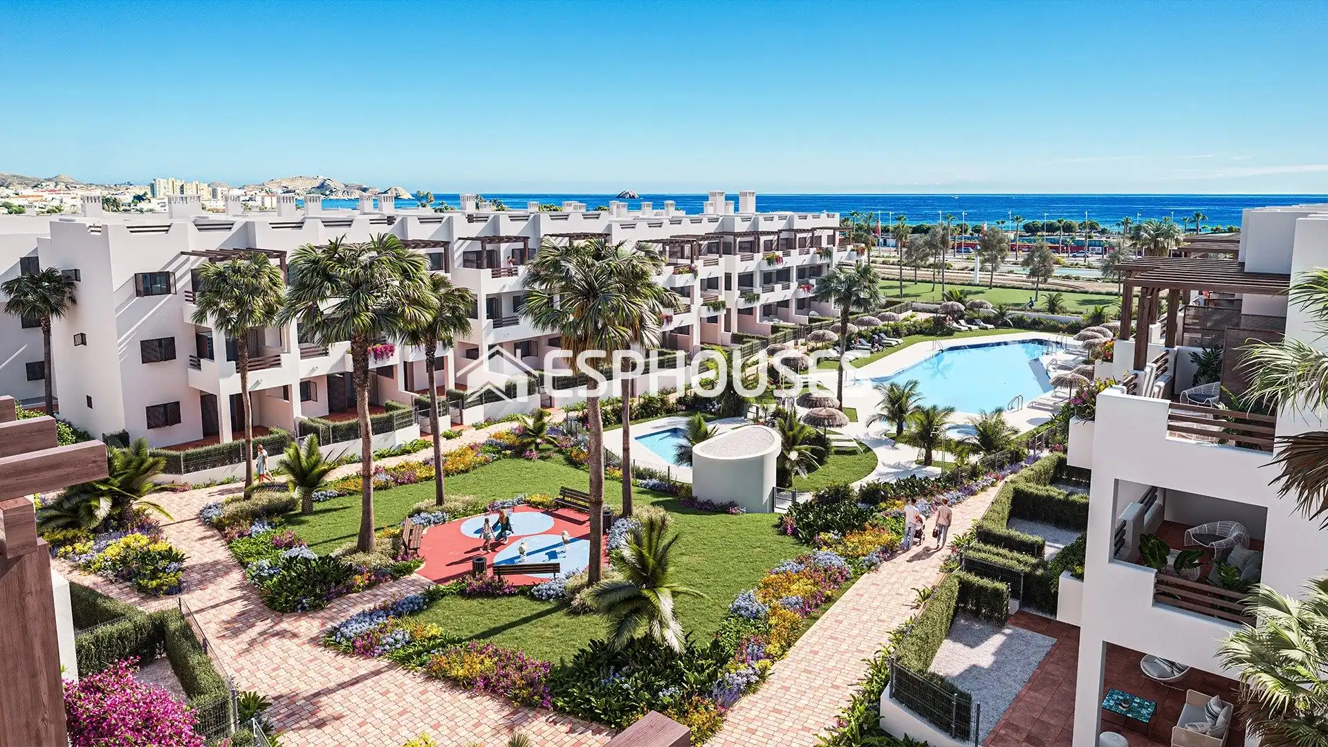 Exterior view of Attic for sale in Pulpí  with Terrace, Balcony and Jacuzzi