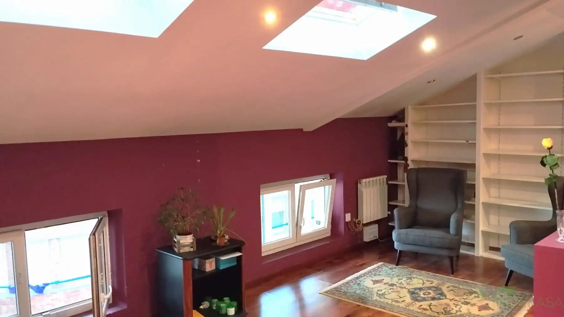 Living room of Flat for rent in Oviedo   with Heating, Furnished and Pets allowed