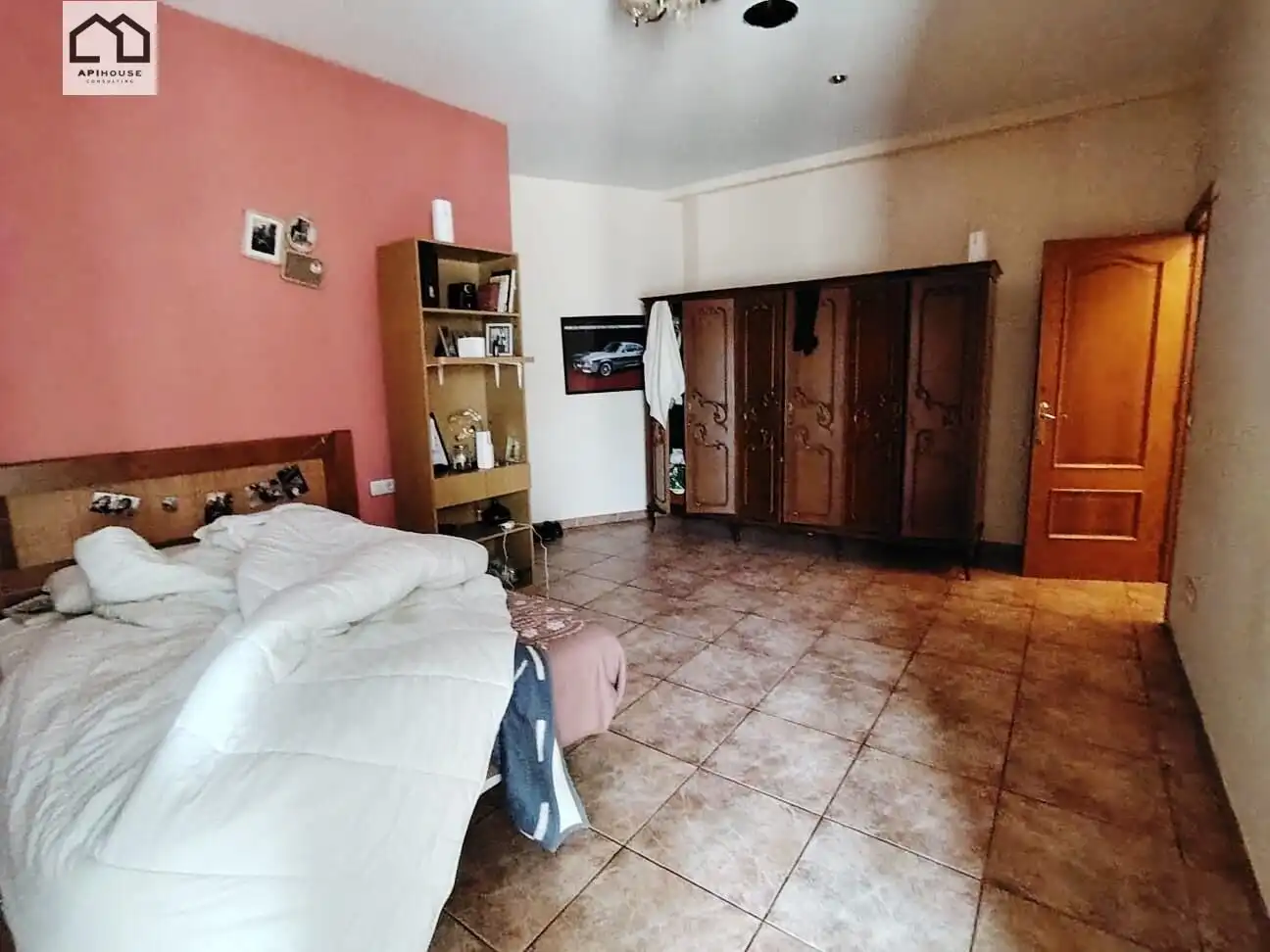 Living room of Houses for rent in La Font de la Figuera  with Air Conditioner, Terrace and Furnished