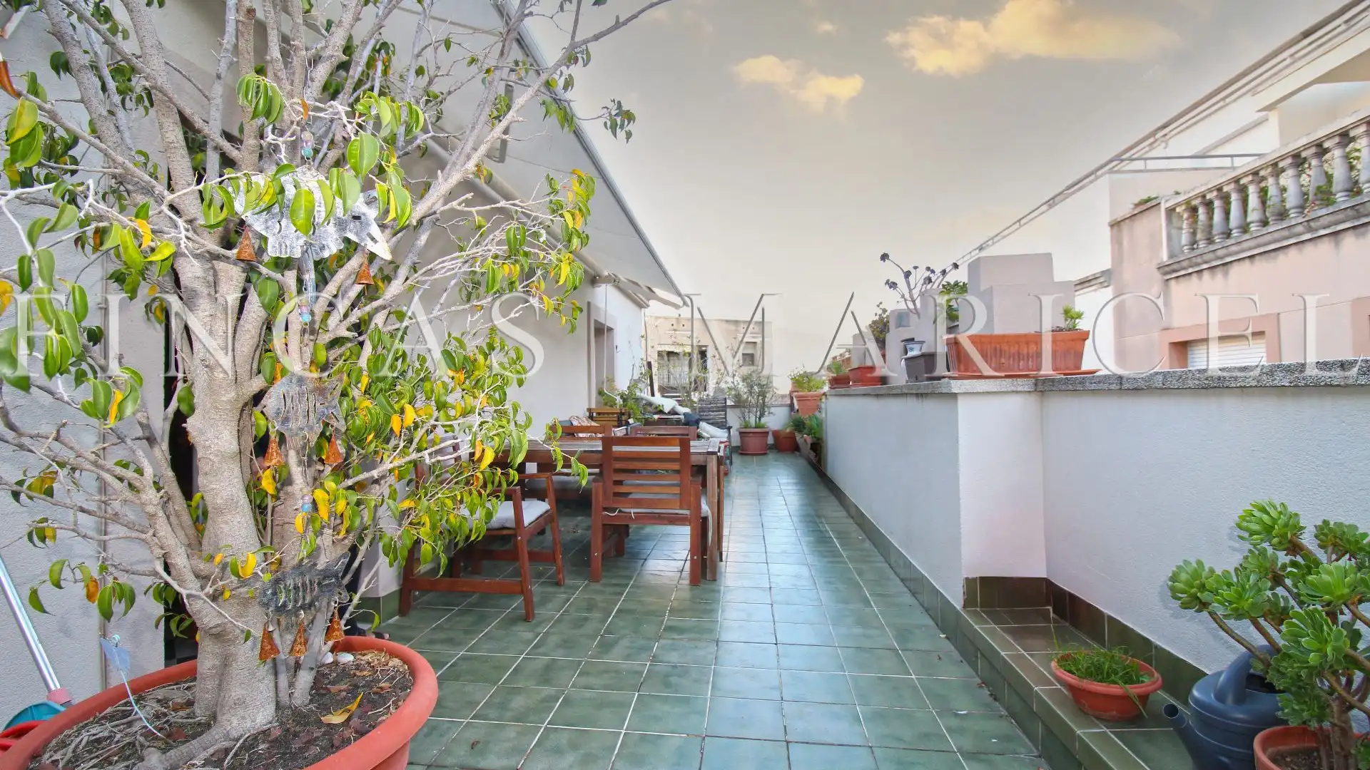 Terrace of Attic for sale in Sitges  with Air Conditioner, Heating and Terrace