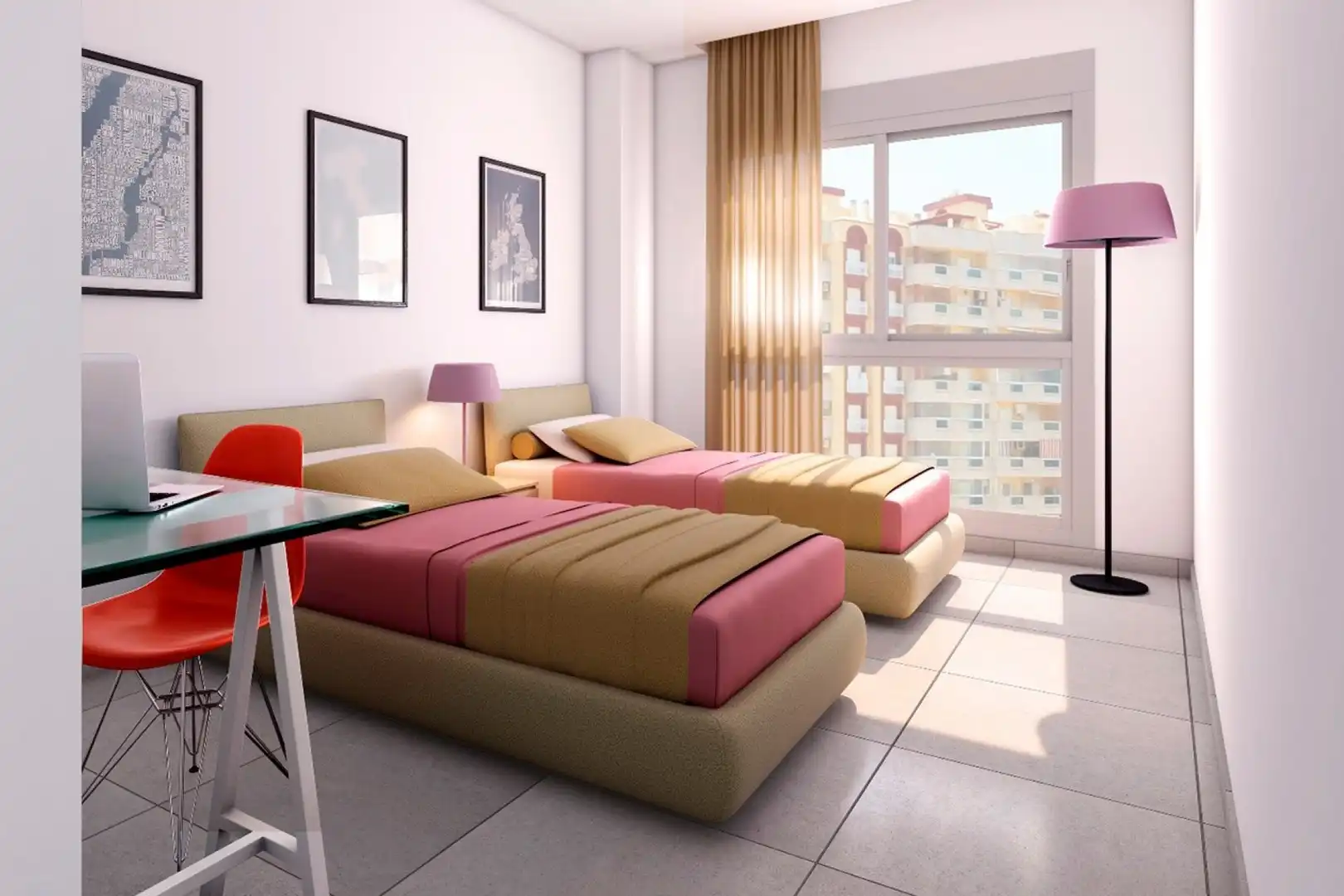 Bedroom of Flat for sale in Tomás Maestre