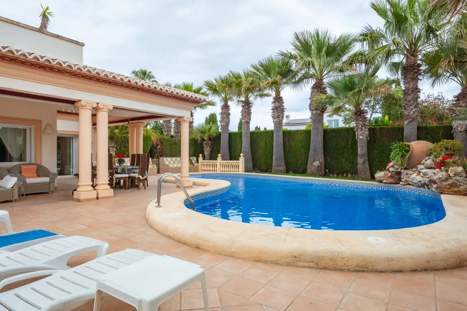 Swimming pool of Houses for sale in Jávea / Xàbia  with Air Conditioner, Private garden and Terrace