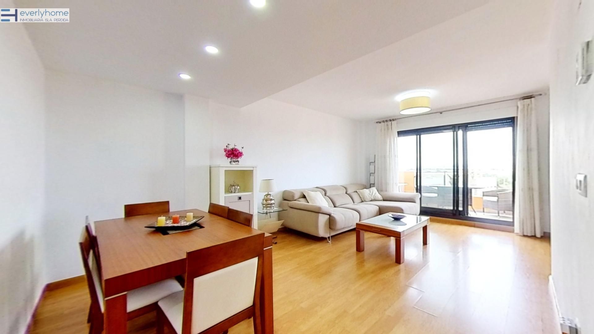 Living room of Flat to rent in Silla  with Air Conditioner, Terrace and Balcony