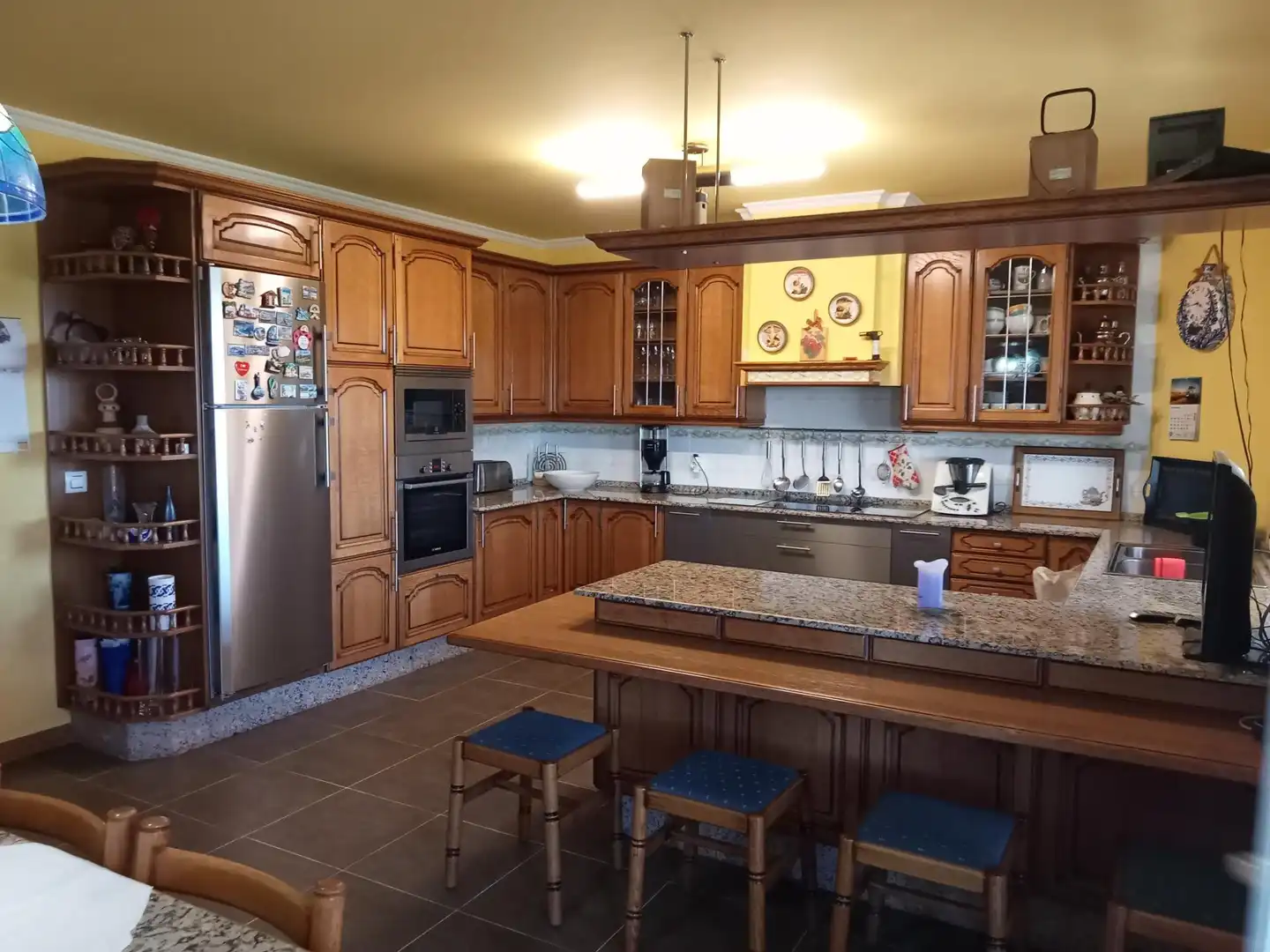 Cocina de Casa o chalet en venta en Vilagarcía de Arousa con Calefacción, Piscina y Balcón