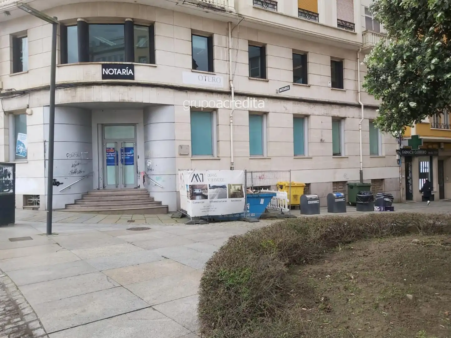 Vista exterior de Local de alquiler en Ferrol