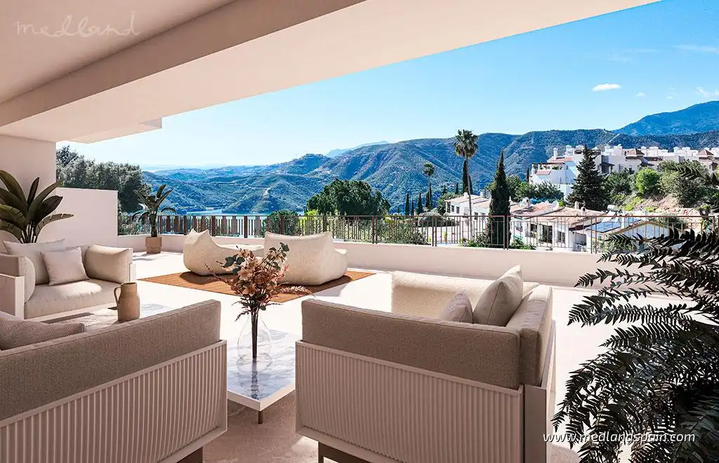 Apartamento con piscina en venta en Istán, imagen 8