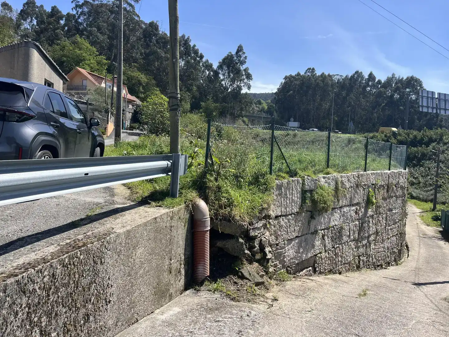 Vista exterior de Finca rústica en venda en Vigo 