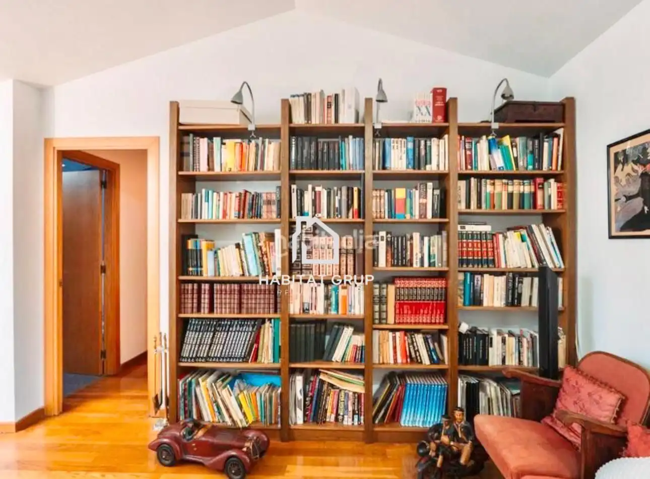 Sala de estar de Dúplex en venta en Girona con Calefacción, Terraza y Trastero