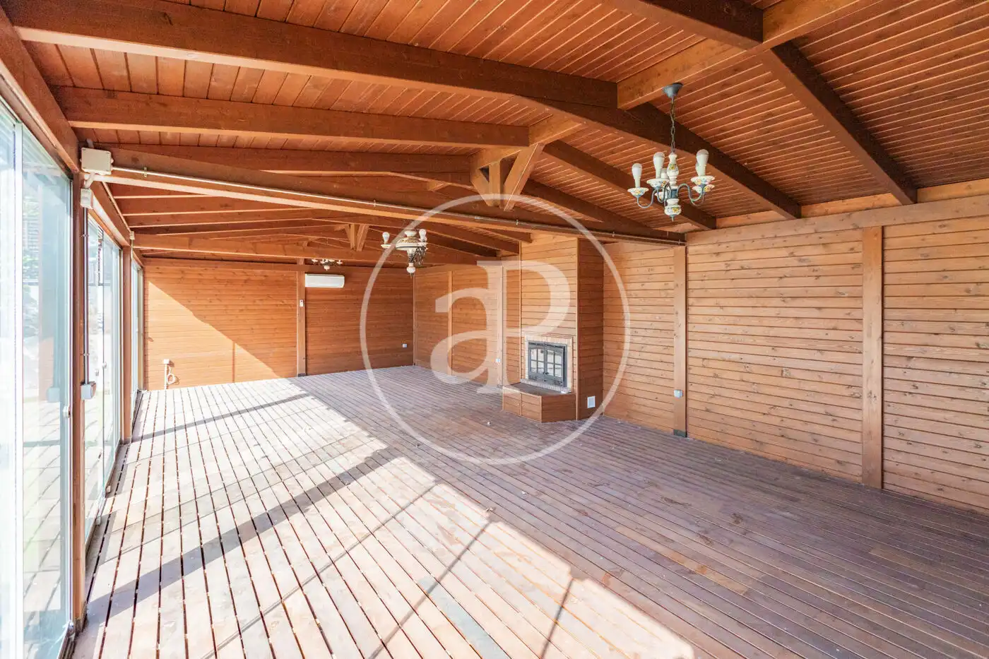 Terraza de Casa o chalet en venta en Fuente del Fresno con Aire acondicionado, Calefacción y Jardín privado