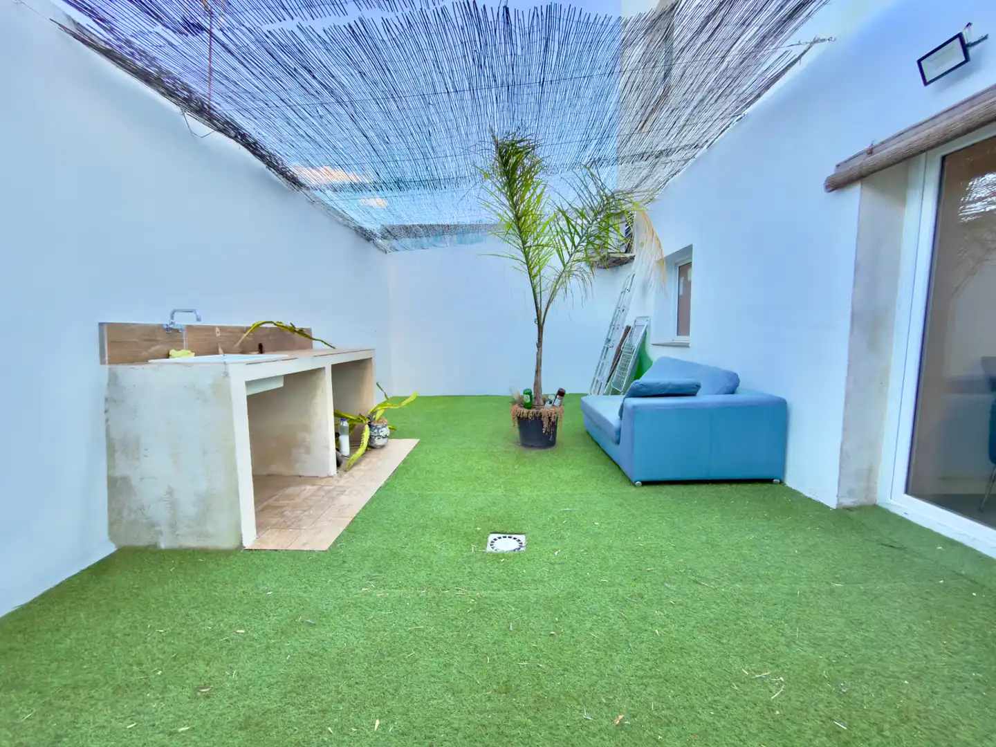 Terrace of Ground floor for sale in Bornos  with Air Conditioner, Private garden and Furnished