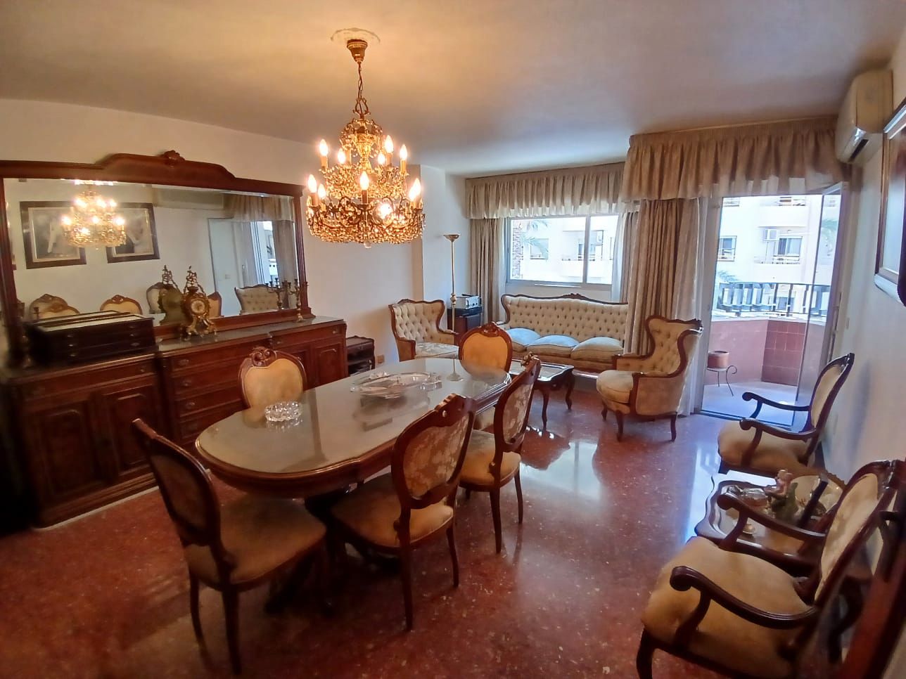 Dining room of Flat for sale in Gandia  with Air Conditioner, Heating and Balcony