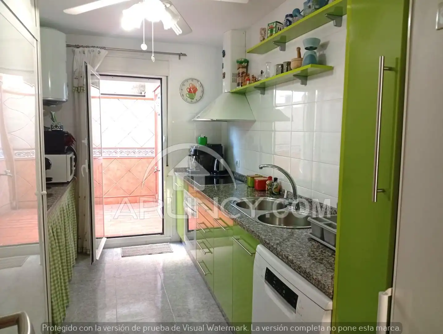 Küche von Wohnung zum Verkauf in Alcalá de Guadaira mit Klimaanlage, Heizung und Terrasse