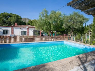 Casa con piscina en alquiler en Aspe Centro