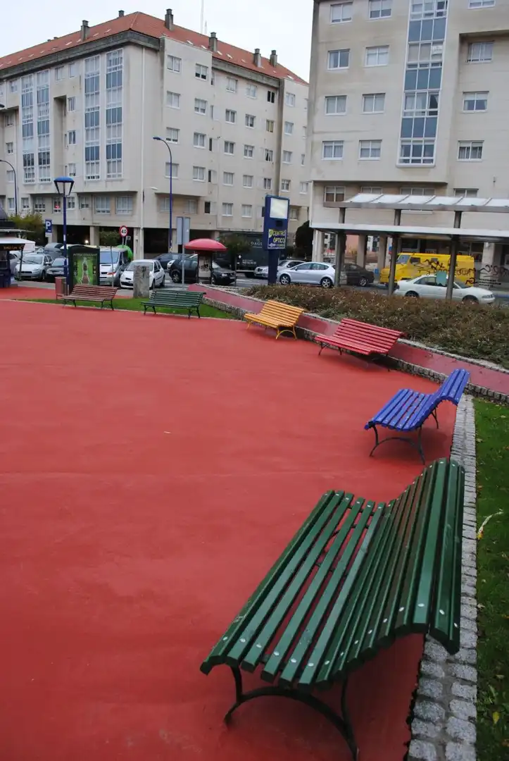 Terrace of Flat for sale in Culleredo  with Heating, Parquet flooring and Storage room