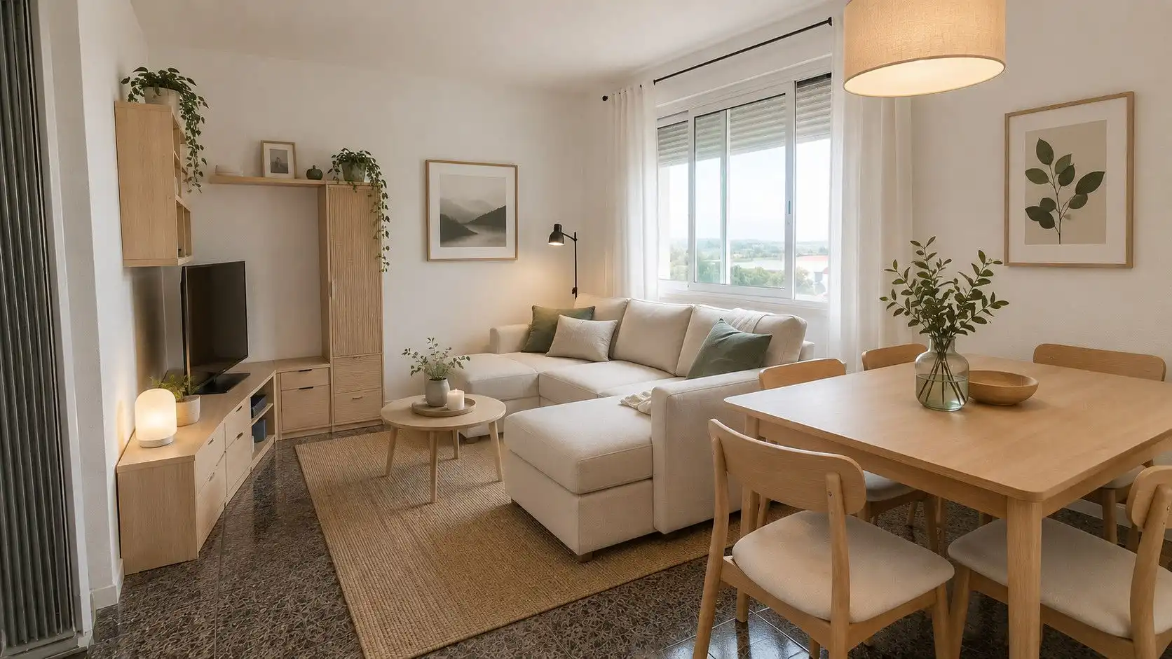 Sala de estar de Piso en venta en Barberà del Vallès con Calefacción