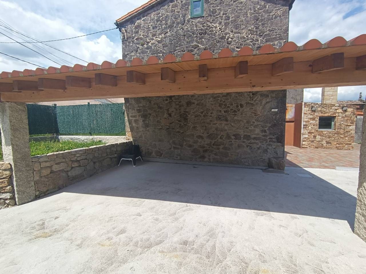 Terrace of House or chalet to rent in Rois  with Heating, Private garden and Furnished