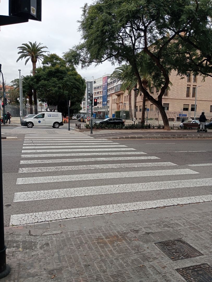 Exterior view of Flat for sale in  Valencia Capital  with Oven and Balcony