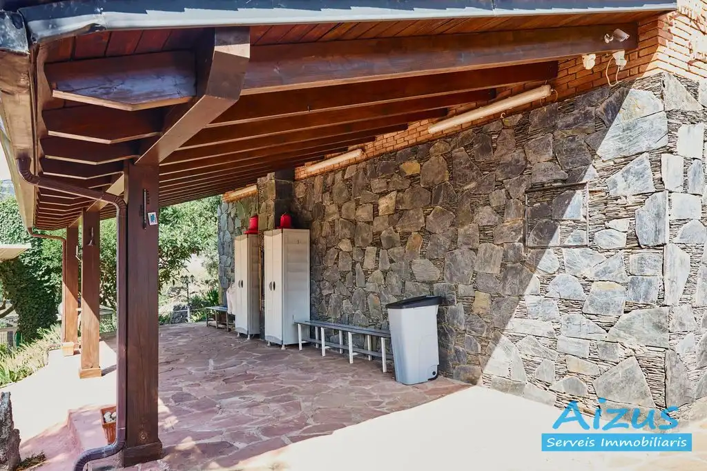 Terraza de Casa o chalet en venta en Seva con Aire acondicionado, Calefacción y Jardín privado