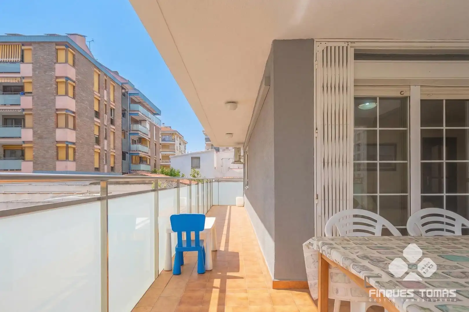 Balcony of Flat for sale in Calafell  with Terrace, Storage room and Furnished