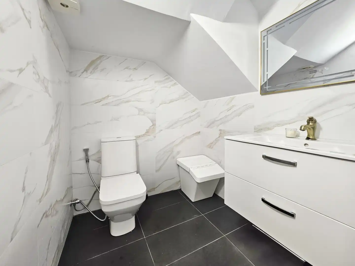 Baño de Planta baja en venta en A Coruña Capital  con Calefacción, Amueblado y Horno