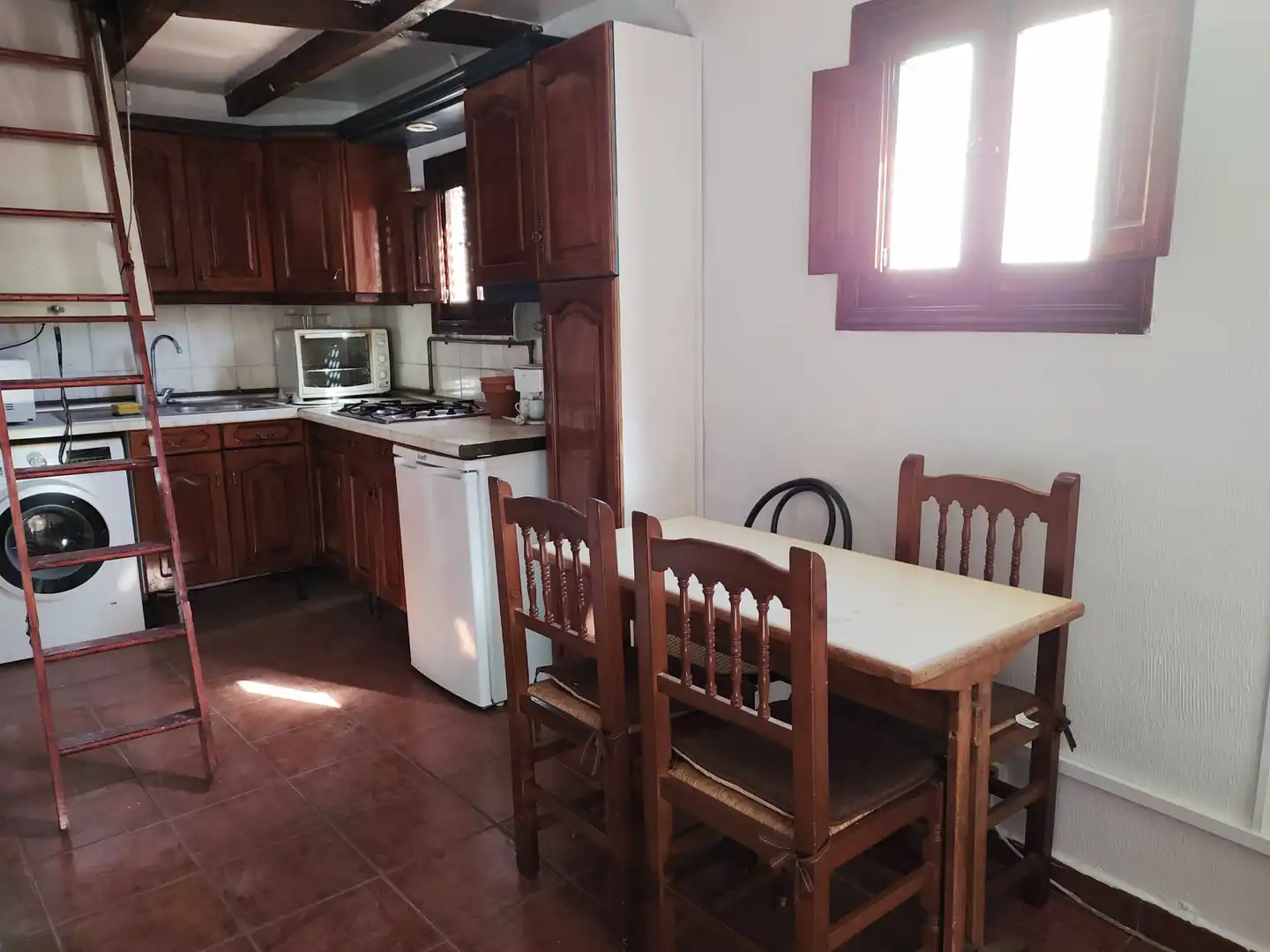 Cocina de Ático en venta en Madrid con Aire acondicionado, Calefacción y Amueblado