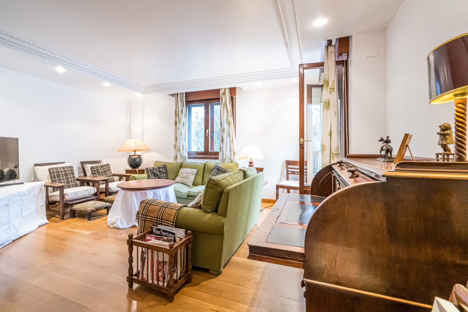 Sala de estar de Casa o chalet en venta en Navarrete con Calefacción, Parquet y Balcón