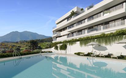 Swimming pool of Apartment for sale in Estepona  with Air Conditioner, Terrace and Swimming Pool