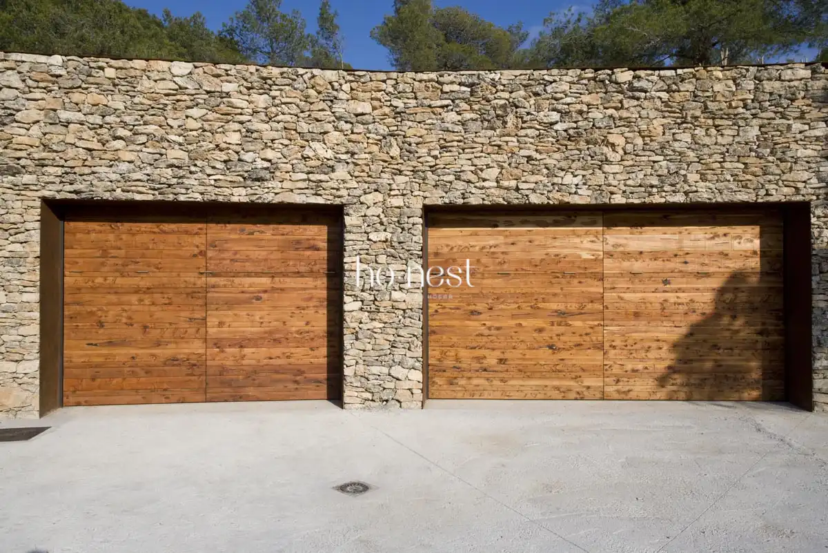 Vista exterior de Casa o xalet en venda en Pontons amb Calefacció, Jardí privat i Piscina