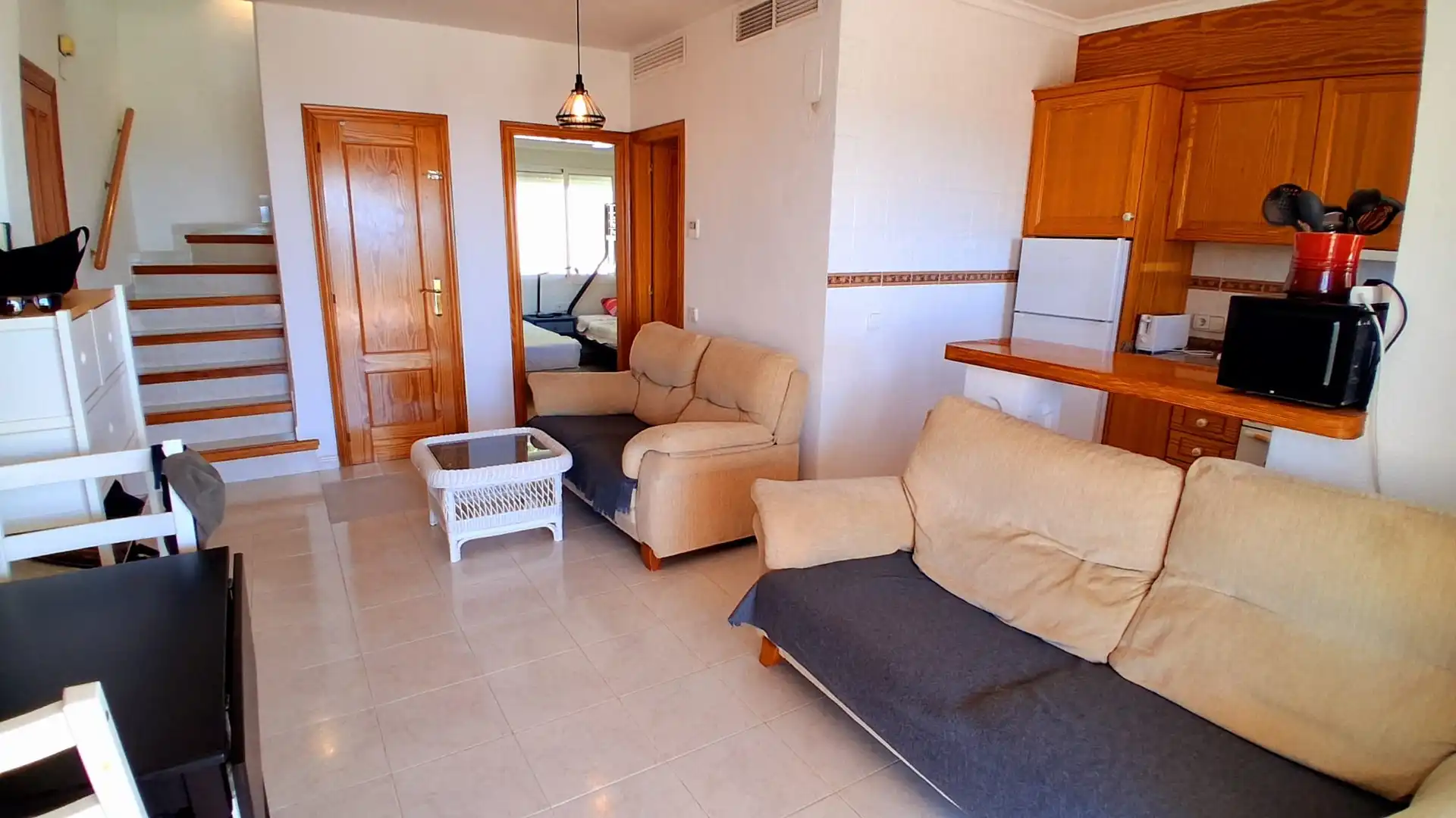 Sala de estar de Casa o chalet en venta en Calpe / Calp con Aire acondicionado, Calefacción y Terraza