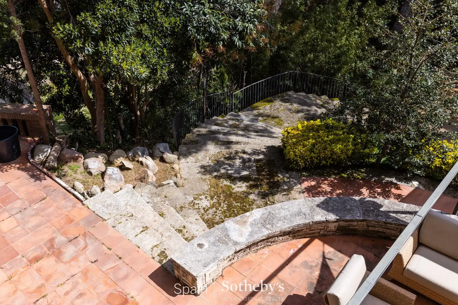Terrassa de Finca rústica en venda en Sant Andreu de Llavaneres amb Calefacció, Jardí privat i Terrassa