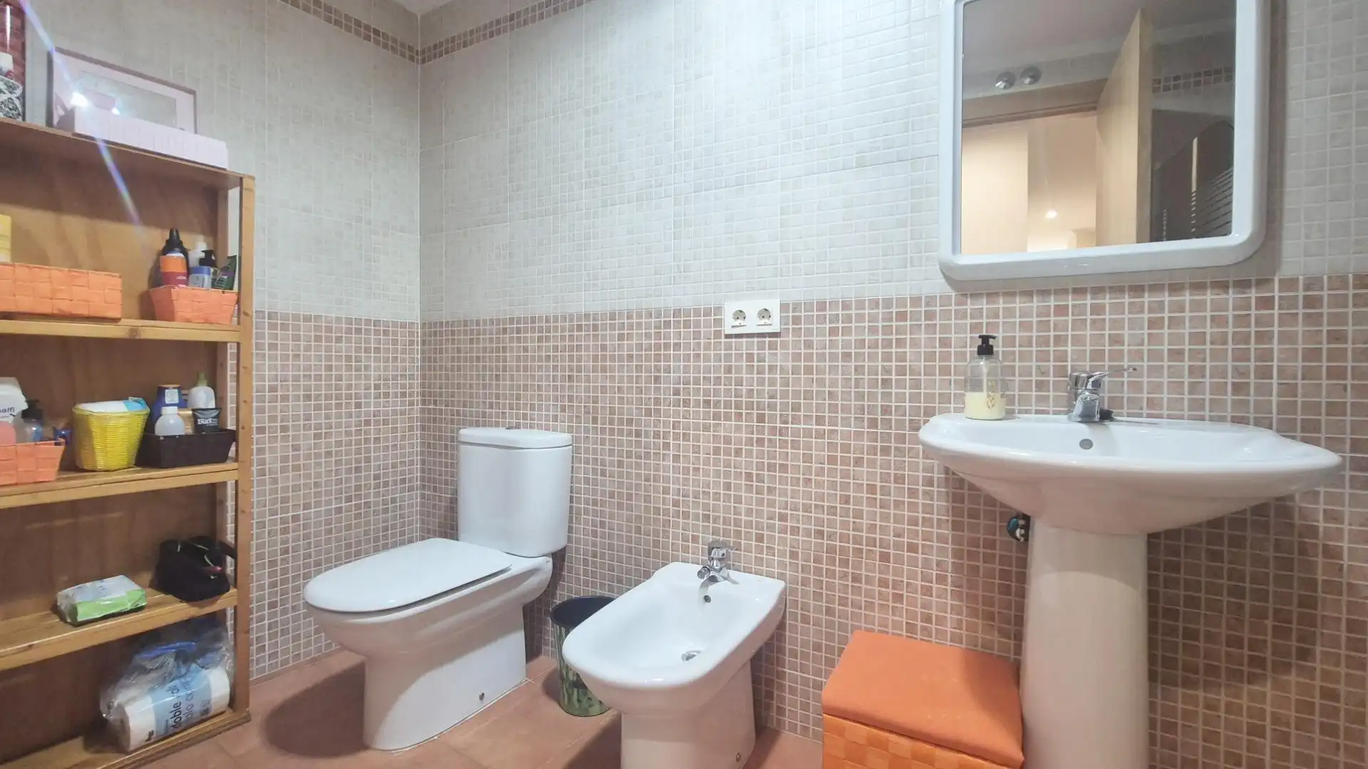 Badezimmer von Wohnung zum Verkauf in Calzada de Valdunciel mit Heizung und Möbliert