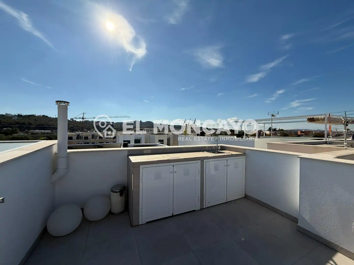 Terraza de Casa adosada en venta en Rojales con Aire acondicionado, Calefacción y Jardín privado