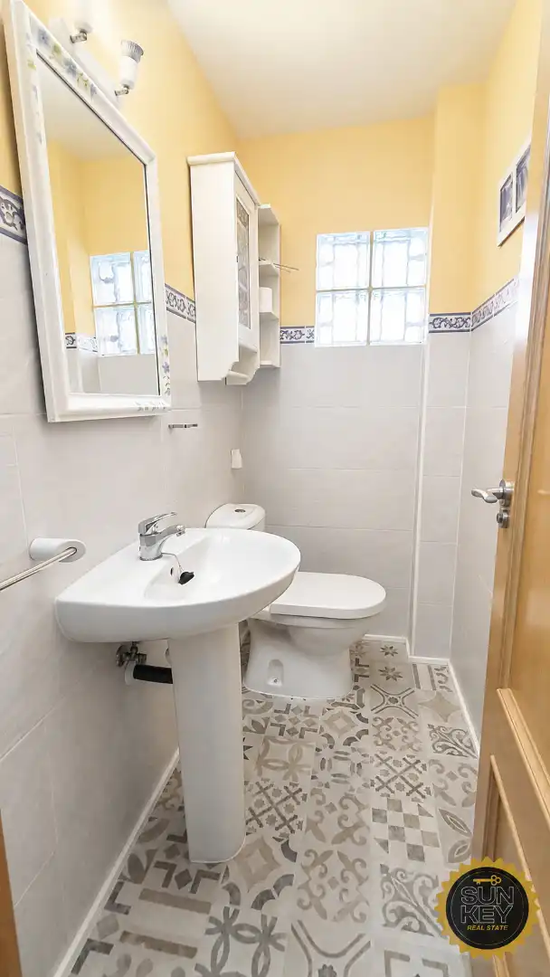 Badezimmer von Maisonette zum Verkauf in Mazarrón mit Möbliert