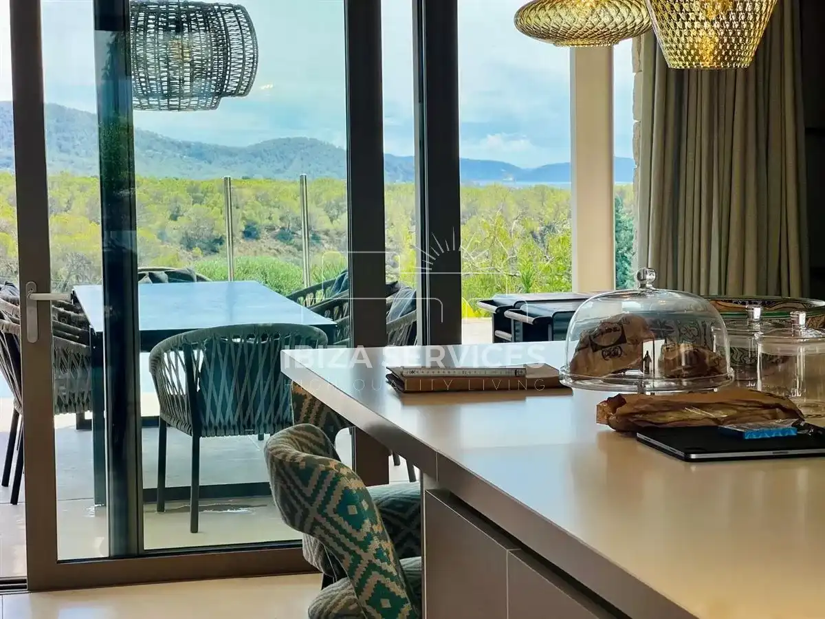 Chalet con piscina en venta en Es Cubells, imagen 13