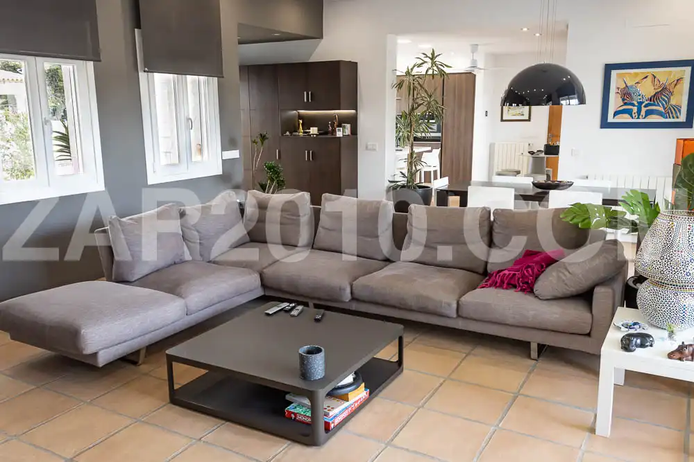 Sala d'estar de Casa o xalet en venda en Cuevas del Almanzora amb Calefacció, Jardí privat i Terrassa