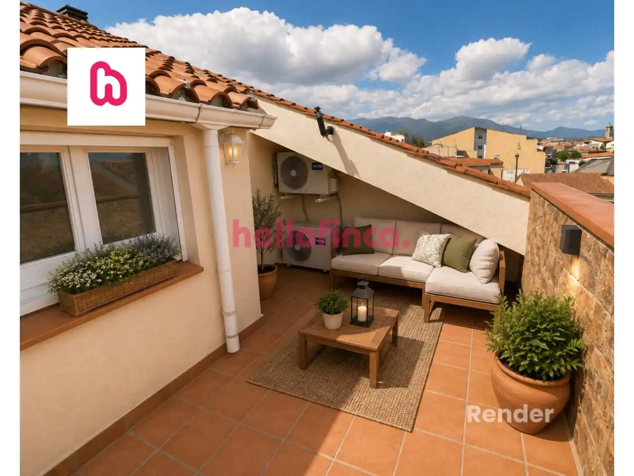 Piso con terraza en venta en Calle Doctor Trueta