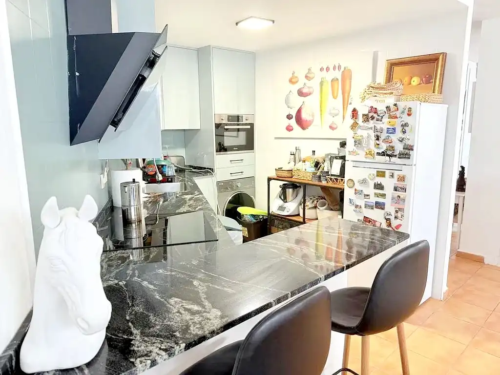 Cocina de Dúplex en venta en Vélez-Málaga con Aire acondicionado, Terraza y Trastero