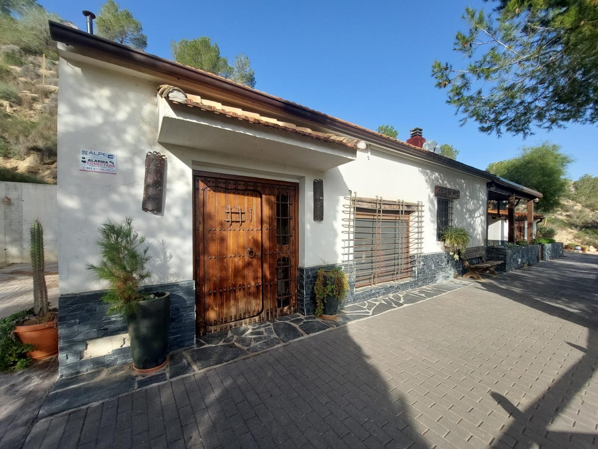Exterior view of Country house for sale in  Murcia Capital  with Air Conditioner, Heating and Private garden