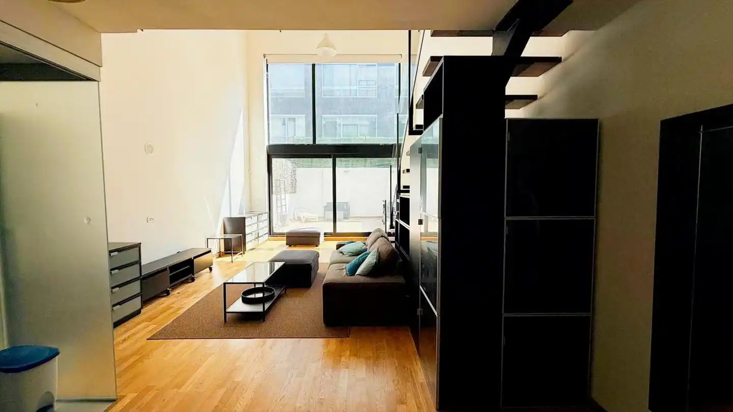 Sala de estar de Estudio en venta en San Sebastián de los Reyes con Aire acondicionado, Calefacción y Terraza